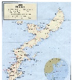 Карта окинавы