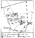 Карта организации тыла 5 армии СССР накануне Великой Отечественной войны