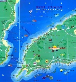 Карта острова Чанг