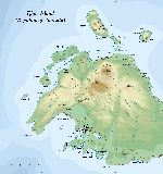 Карта острова Эфате