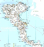 Карта острова Керкира