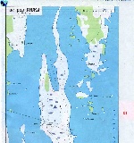 Карта острова Кижи