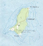 Карта острова Коневец