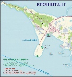 Карта острова Котлин