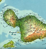 Карта острова Мауи