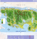 Карта острова Наварино