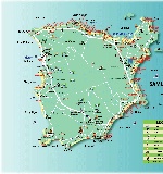 Карта острова Самуй