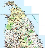 Карта острова Шри-Ланка
