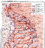 Карта освобождения Белоруссии