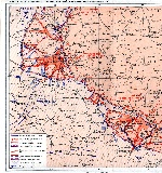 Карта освобождения Правобережной Украины