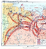 Карта Петсамо-Киркенесской стратегической наступательной операции