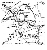 Карта плана Клинско-Солнечногорской наступательной операции