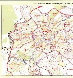 Карта плана обороны Харькова на октябрь 1941 года