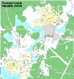 Карта Полевского