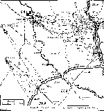 Карта положения сторон накануне Бобруйской наступательной операции