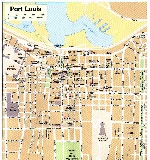 Карта Порт-Луи