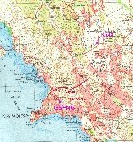 Карта Порт-Морсби