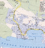 Карта Приморска