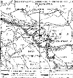 Карта Рейнской воздушно-десантной операции