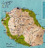 Карта реюньона