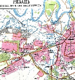 Карта рязани
