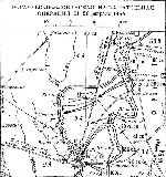 Карта Рогачевско-Жлобинской наступательной операции