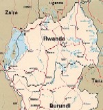 Карта руанды