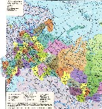 политико-административная карта россии