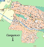 Карта Санданскиа
