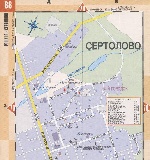 Карта Сертолово