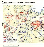 Карта Синявинской наступательной операции