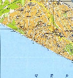 Карта Сочи