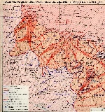 Карта Сталинградской стратегической наступательной операции
