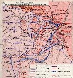 Карта Сталинградской стратегической оборонительной операции