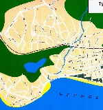 Карта Сухума