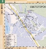 Карта Светогорска