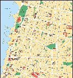 Карта Тель-Авива