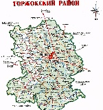 Карта торжокский район