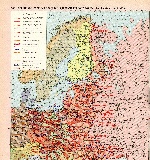 Карта третьего периода Великой Отечественной войны