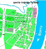 Карта Тутаева