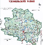 Карта удомельский район