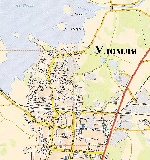 Карта Удомли