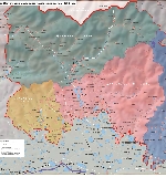 этническая карта южной осетии