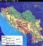 Карта югославии
