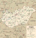 Административная карта Венгрии