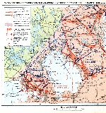 Карта Выборгско-Петрозаводской стратегической наступательной операции