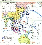 Карта военные планы Японии по состонию на 1941 года