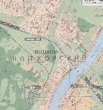 Карта Волхова