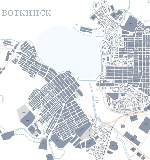 Карта Воткинска