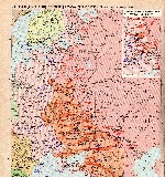 Карта второго периода Великой Отечественной войны
